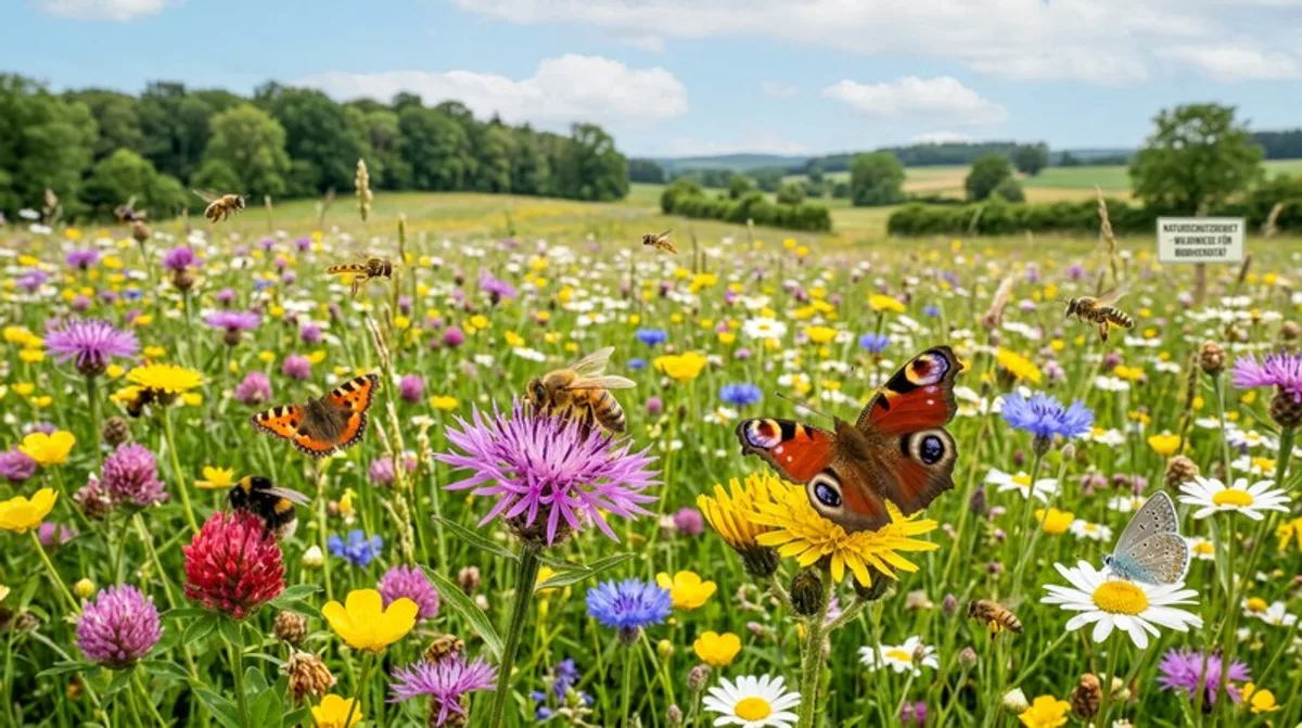 Insektensterben Wildwiese Bienen