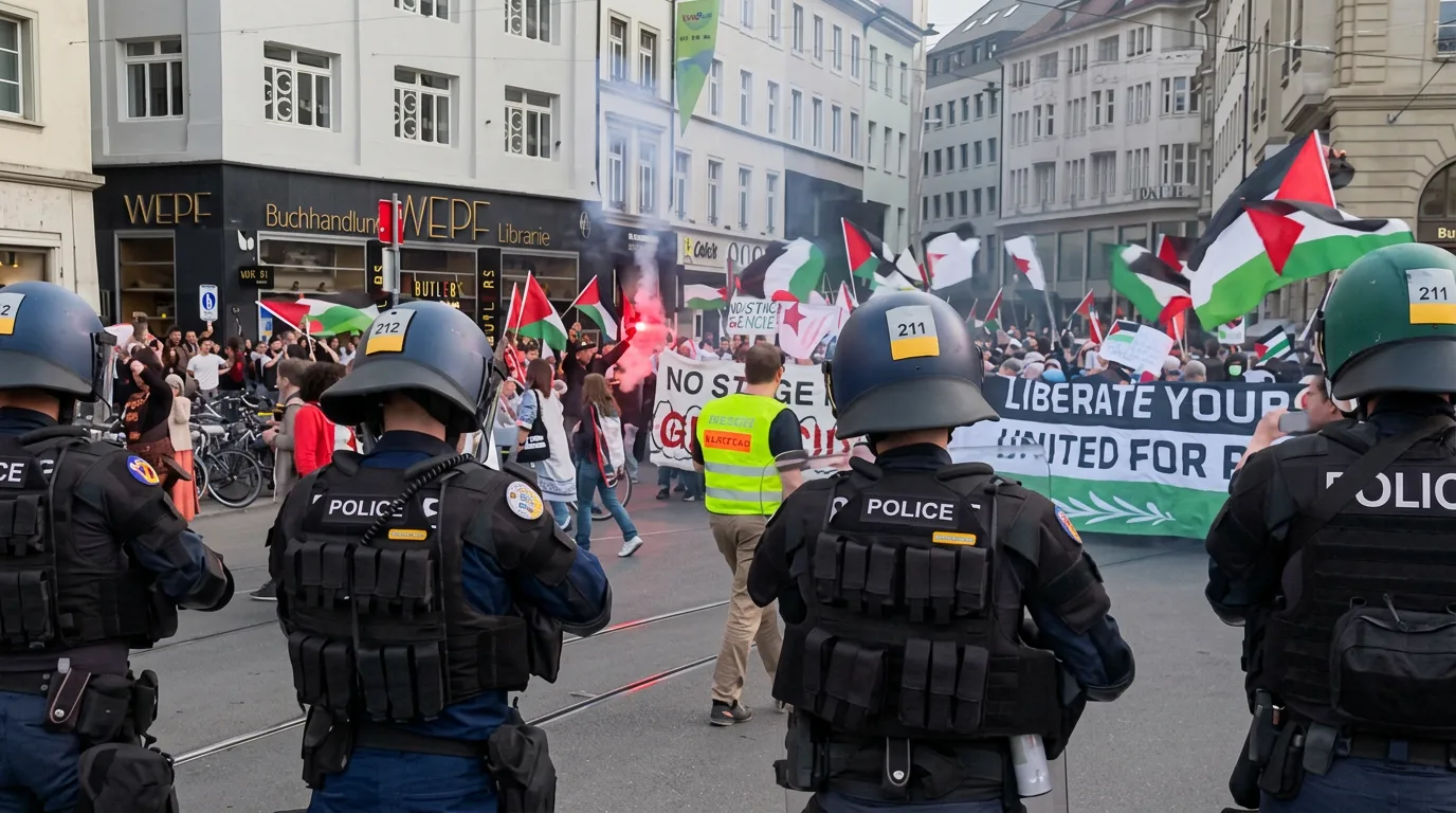 ESC Wien 2026: Gaza-Demos, Polizei und importierter Antisemitismus