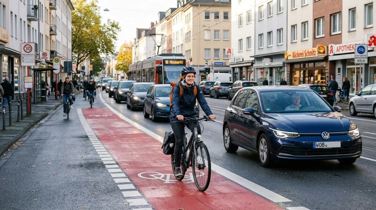 Fahrrad vs. Auto: Der Kampf um die Stadtstraße