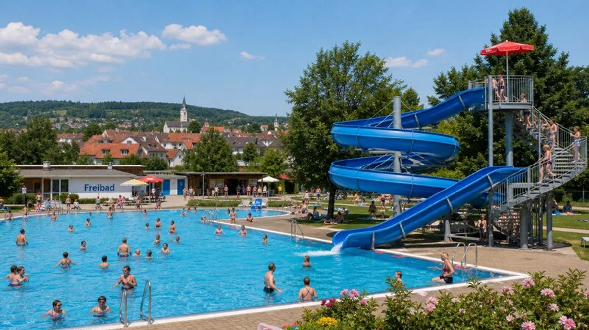 Weinheim: Mann (25) stirbt nach Unfall in Wasserrutsche im Miramar