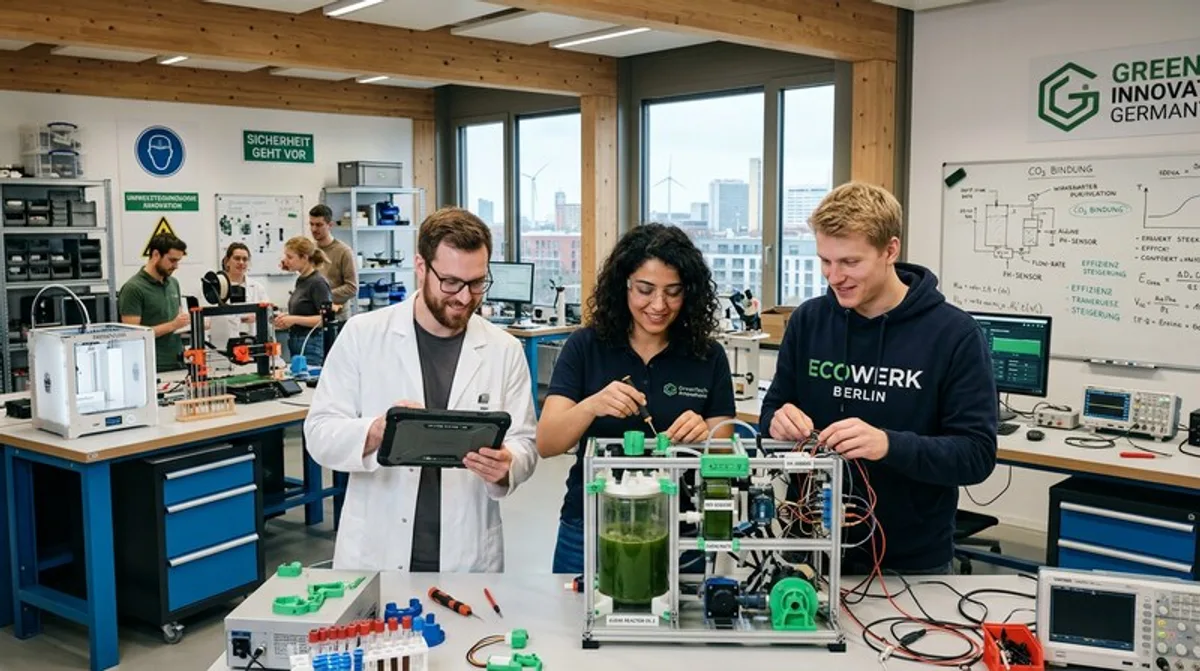 GreenTech: Deutsche Start-ups auf dem Weltmarkt