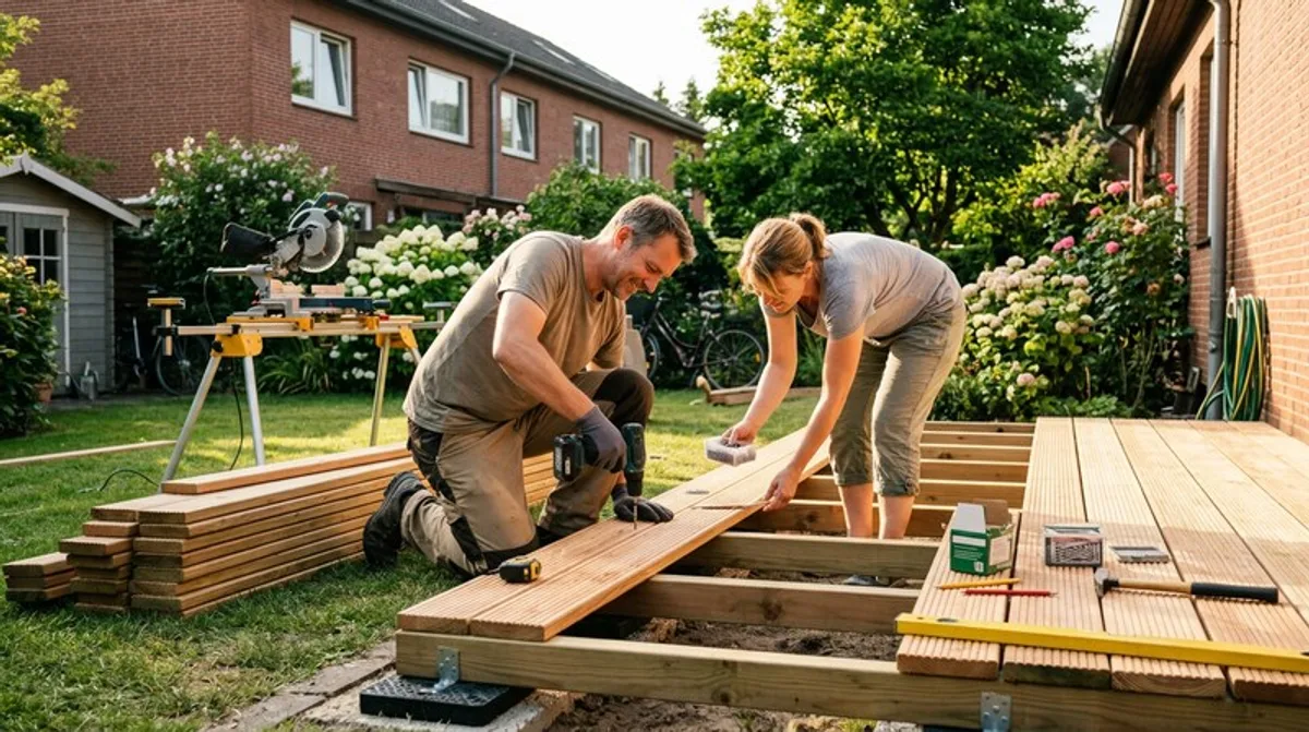 Heimwerken Garten Handwerk Holz Werkstatt Diy Terrace