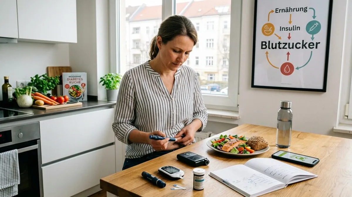 Kueche Frau Ernaehrung Blutzucker Gesundheit Mahlzeit Tabelle Zennews24