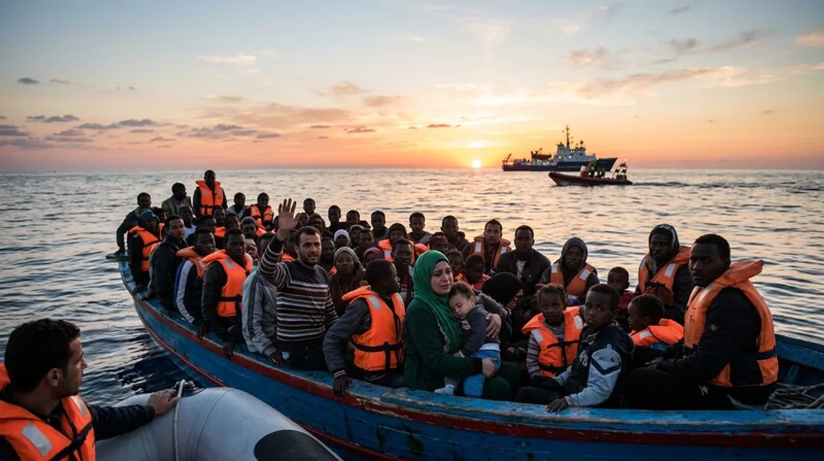 Migration im Mittelmeer: Knapp 550 Menschen vor Kreta von Küstenwache aufgegriffen