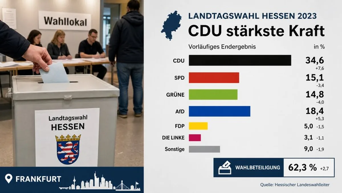 Hessen Wahl Cdu Gewinnt Deutlich Ampel Parteien Verlieren 20231008