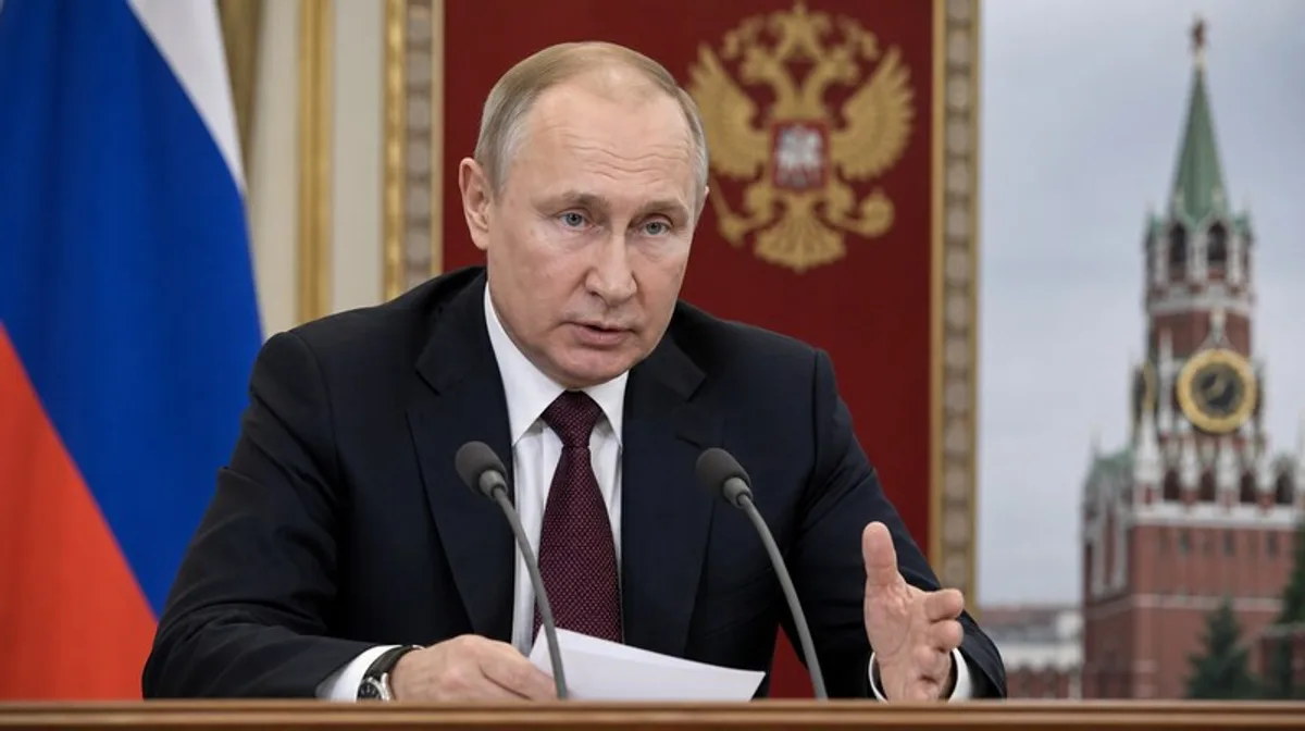 Putin Russland Kreml Politiker Staatschef Pressekonferenz Macht Zennews24