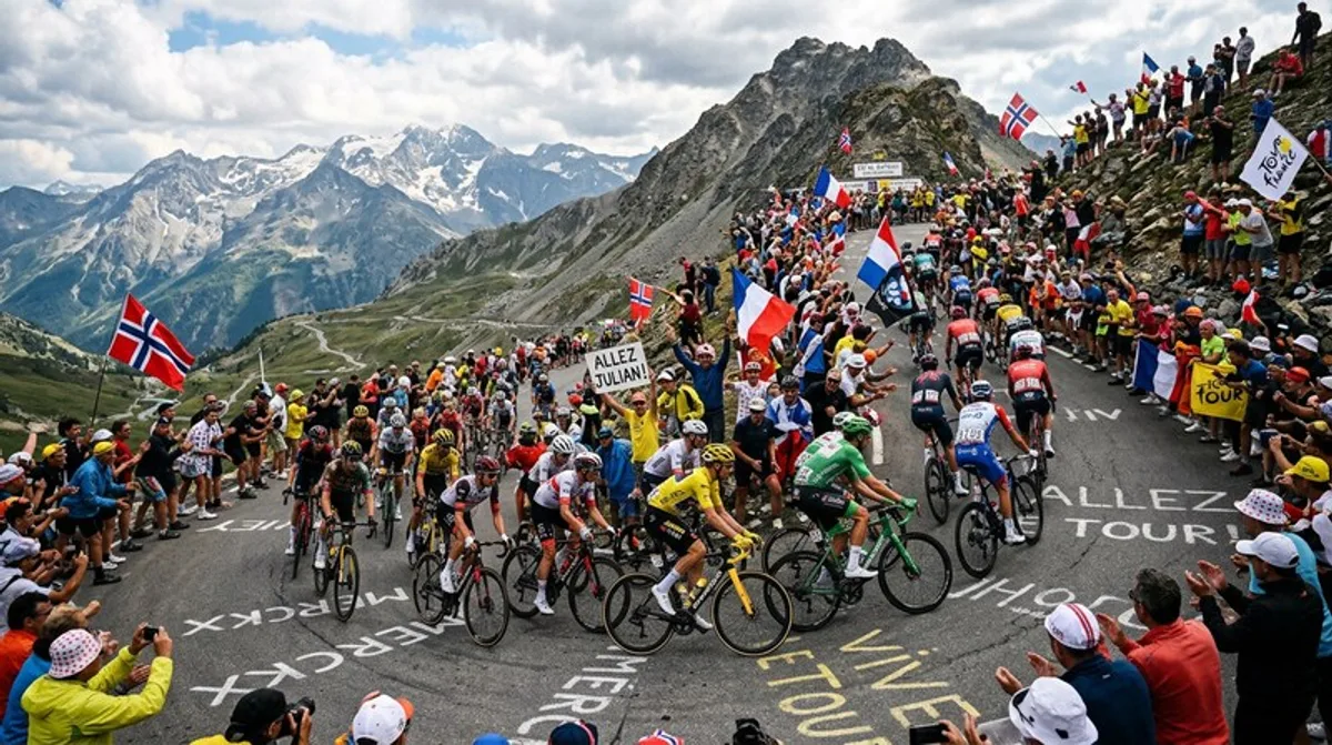 Tour de France: Autofahrer fährt in Absperrung und verletzt acht Menschen
