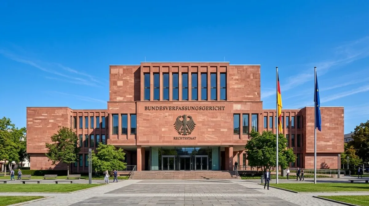 Rathaus Backsteinarchitektur Moderne Architektur Fahnen Platz Gebaeude Administr