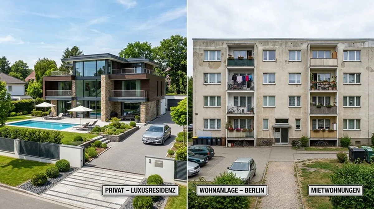 Real Estate Luxushaus Mehrfamilienhaus Wohngebaeude Architektur Neu Gebaeude Sch