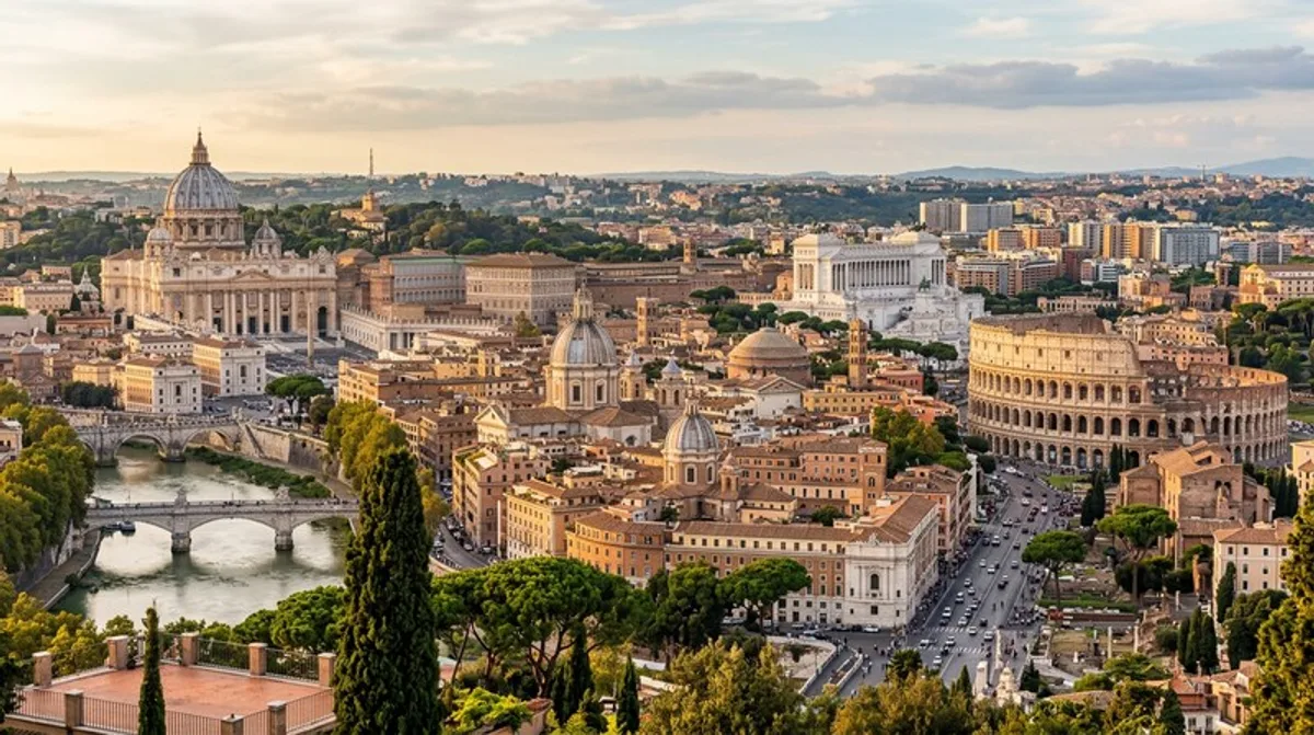 Rom Vatikan Petersdom Tiber Kolosseum Ewige Stadt Italien Zennews24