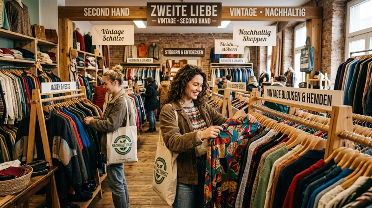 Second Hand Shop Kleidung Stoebern Vintage Kaufen Nachhaltig Zennews24