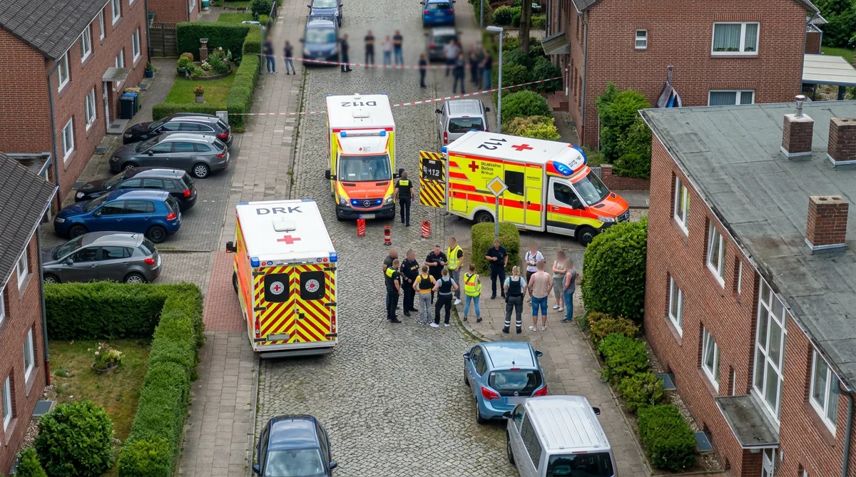 Bluttat in Stade: Fünf Tote nach Schüssen in Mutter-Kind-Einrichtung