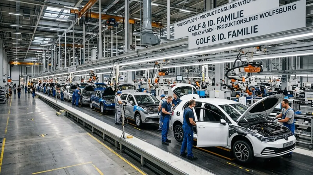 Unternehmen Volkswagen Fabrik Wolfsburg
