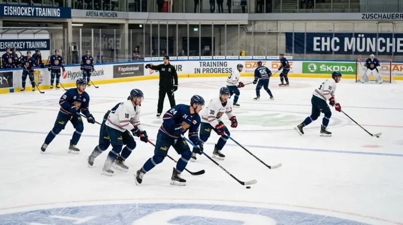 Eishockey-WM: Deutsche Mannschaft mit fünf Neulingen in der Schweiz
